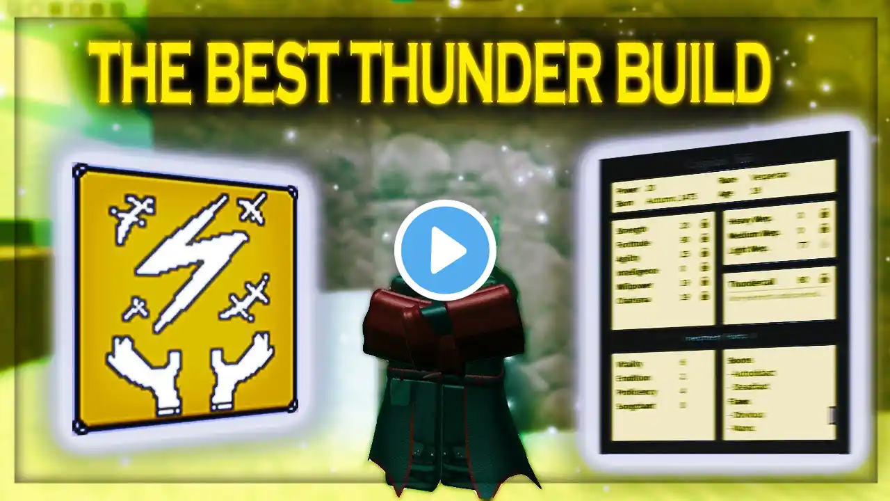 The BEST Thunder GODSEEKER Build Showcase | Deepwoken