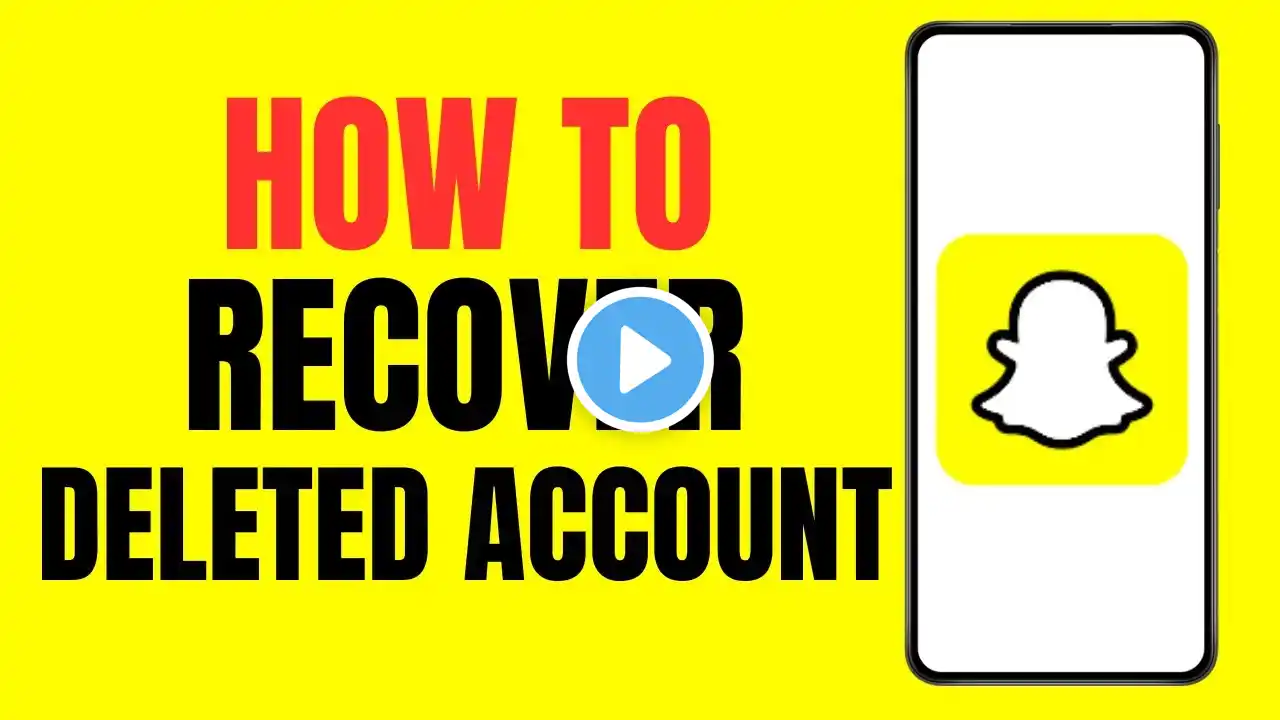 How to Recover Permanently Deleted Snapchat Account After 30 Days ?