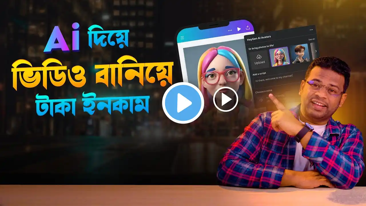 এআই দিয়ে ভিডিও তৈরি | Ai Video Generator Bangla