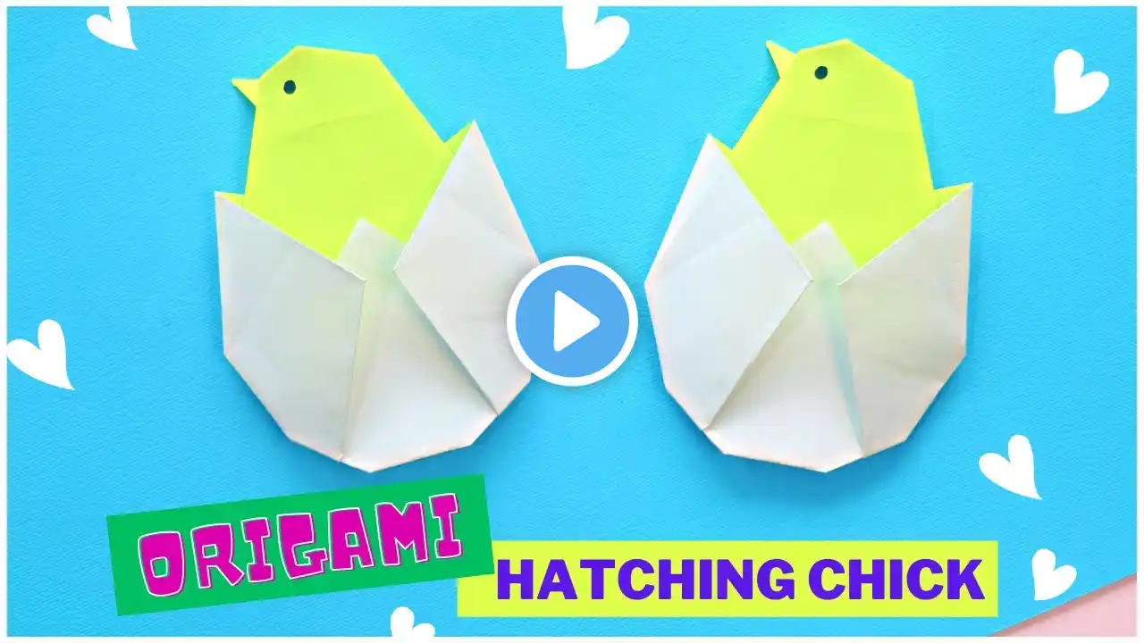 Origami Hatching Chick Paper Craft