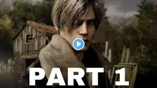 WELCOME TO THE VILLAGE OF ZOMBIES...... RESIDENT EVIL 4 REMAKE WALKTHROUGH GAMEPLAY PART 1