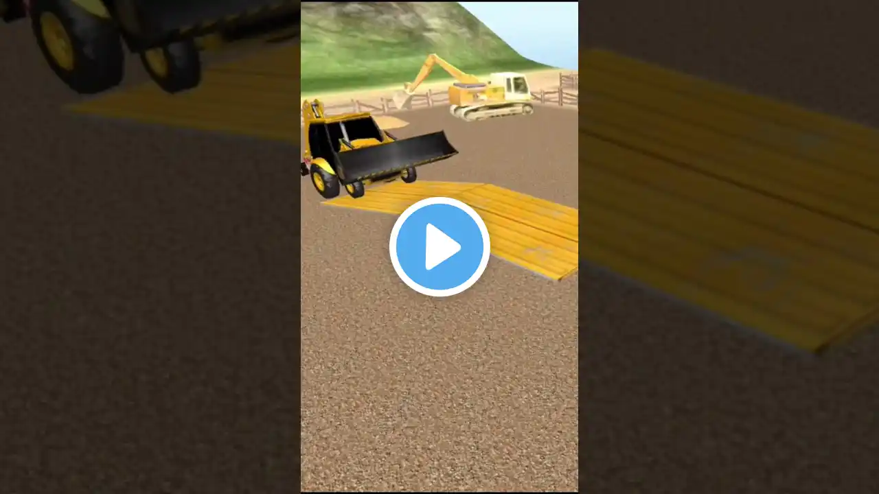 Simulation 3D JCB 🫣😃#short video