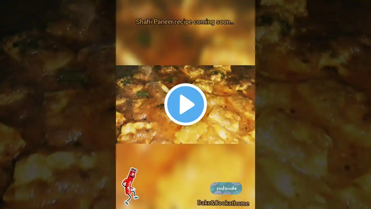 Shahi Paneer recipe#ytshorts#shorts#short#shortfeed#paneerrecipe#youtubeshorts#easyrecipe 🥘🤤😋