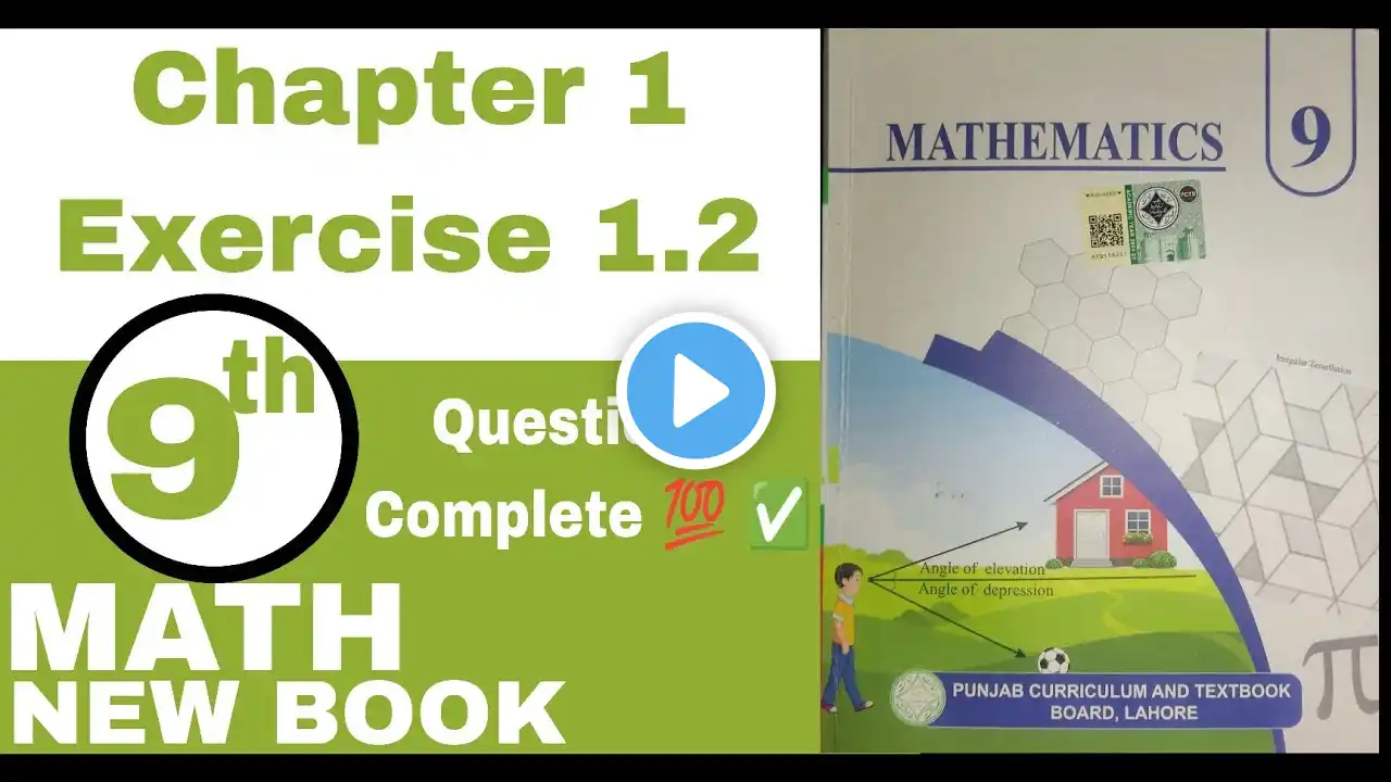 Exercise 1.2 || Question 3 complete || Chapter 1|| Class 9th math new book