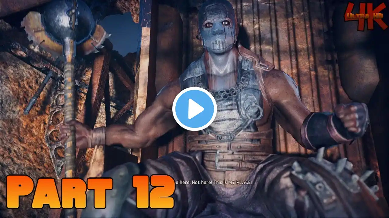 MAD MAX Gameplay Walkthrough Part 12 | No Commentary | PS5 | 4K 60FPS