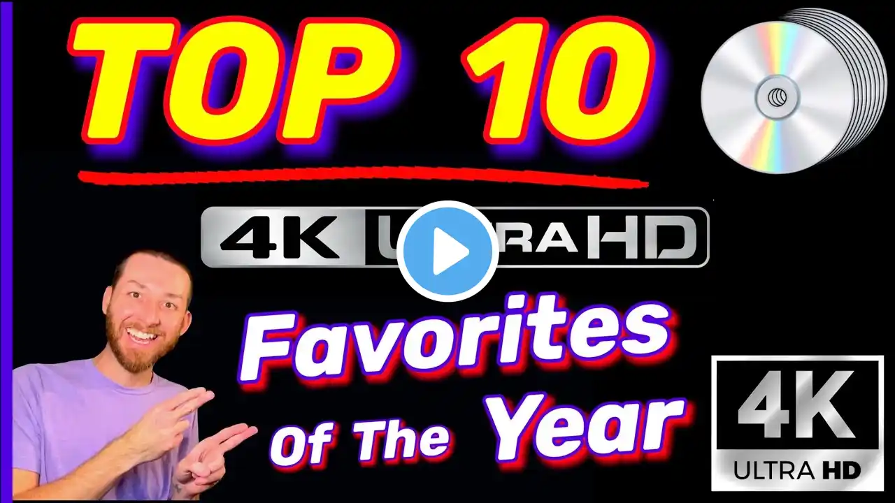 TOP 10 Countdown of My FAVORITE 4K UltraHD Blu Ray Releases of The Year! MUST OWN 4K UHD of 2023! #4