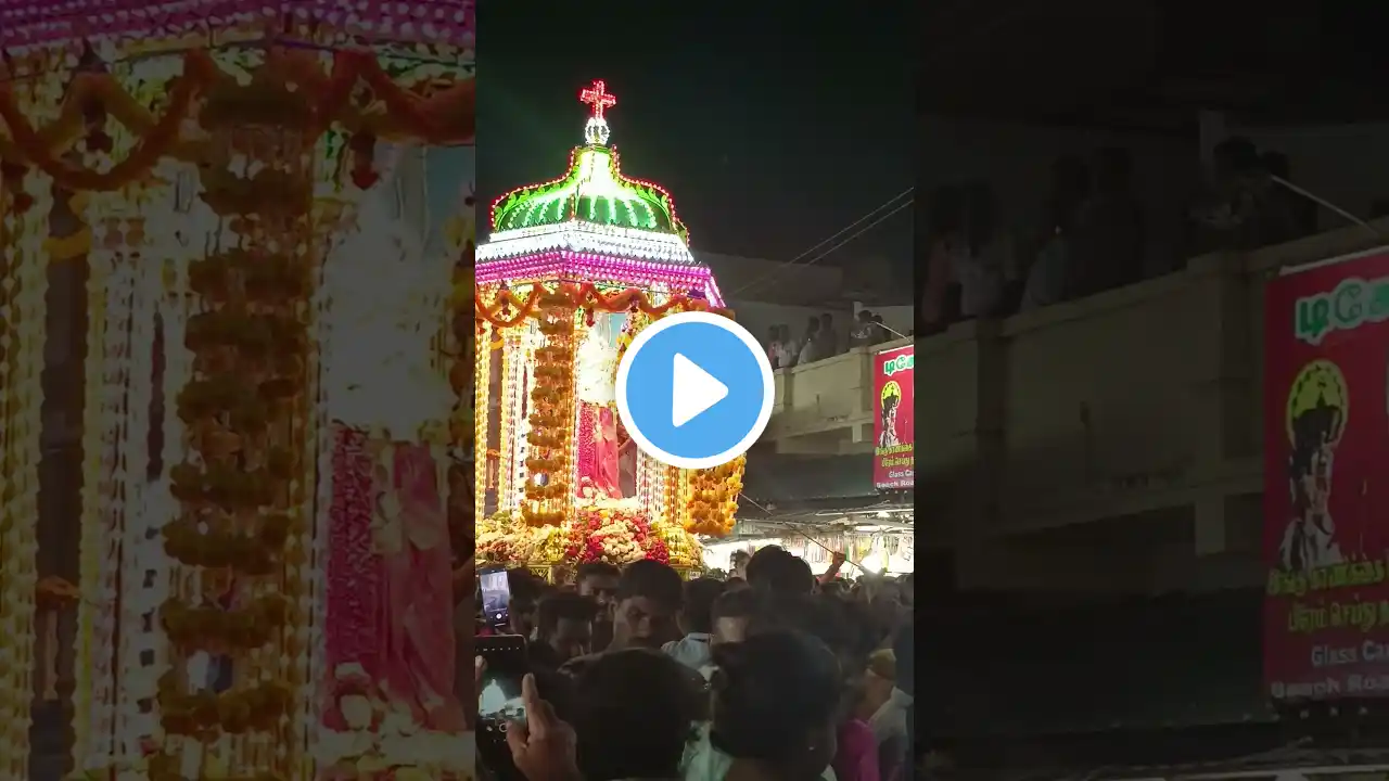 Procession of Mother Mary Vailankanni