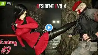 Resident Evil 4 Remake Ray Tracing Gameplay Walkthrough Part 9 - Ending Game Full Gameplay | RTX HDR