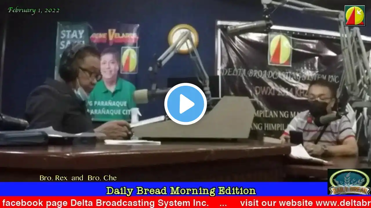 DWXI 1314 AM Livestream (Tuesday - February 1, 2022) #dailybreadmorningedition