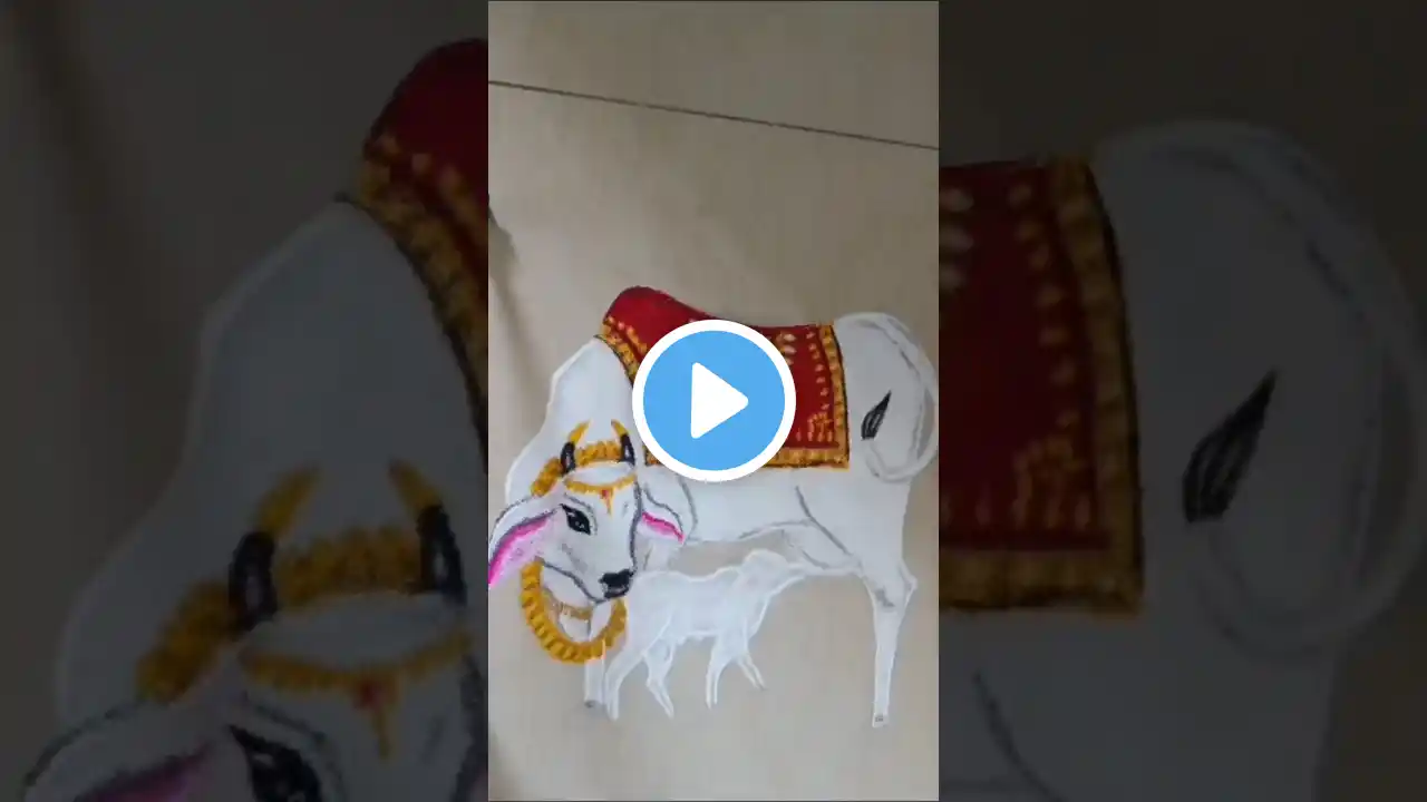 Beautiful portrait rangoli #diwalispecial #shorts #shortvideo #viralvideo #art