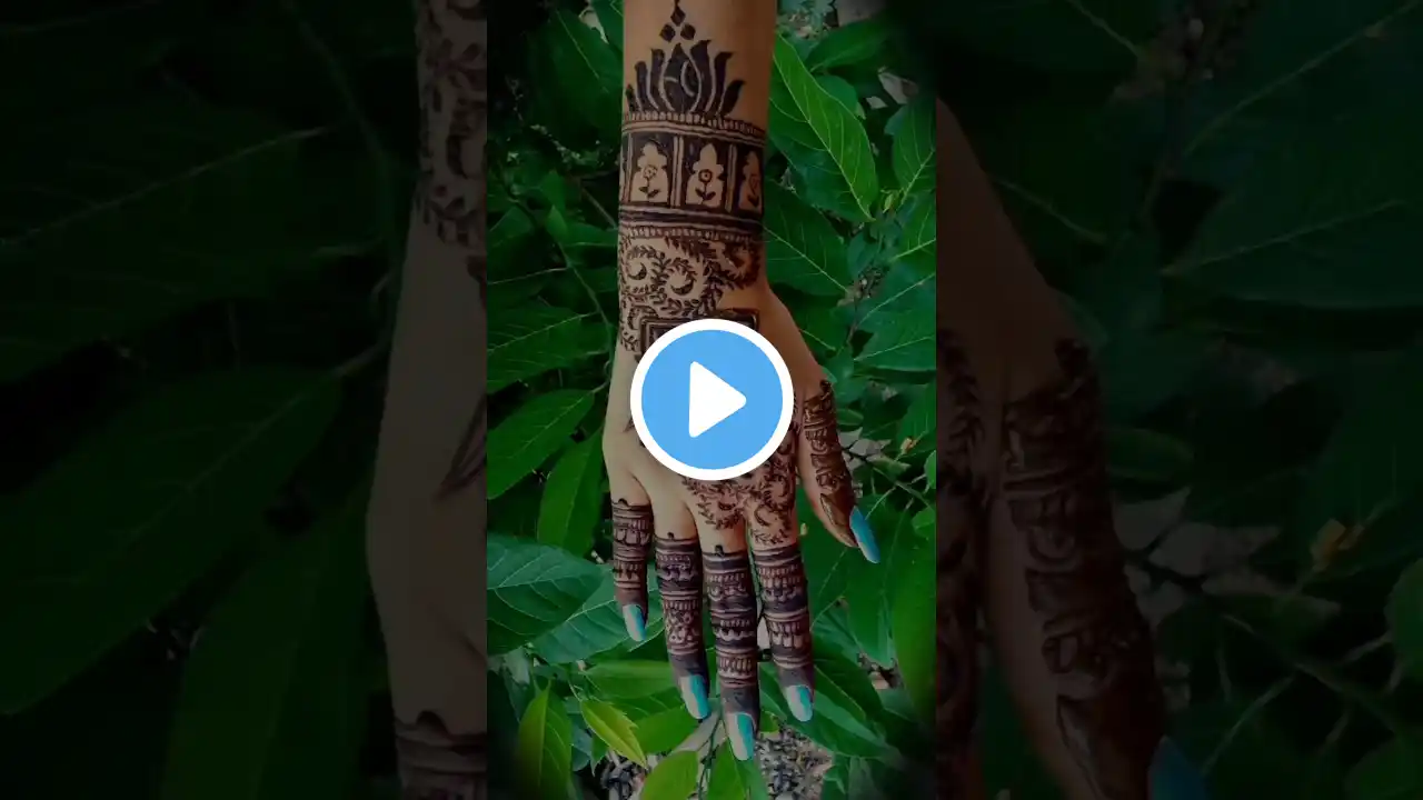 new style mehndi design ❤️#Mehandi Designs#MehandiArt#Mehandi#shorts #viral #trending #new #art
