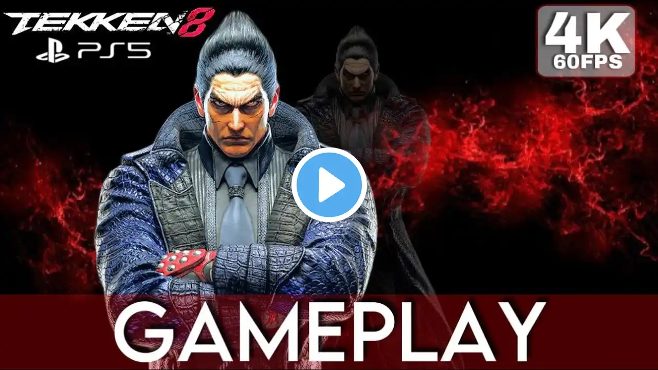 TEKKEN 8 Story Mode Gameplay Walkthrough Ultra Hard Chapter:The Dark Awakens [4K 60FPS]No Commentary