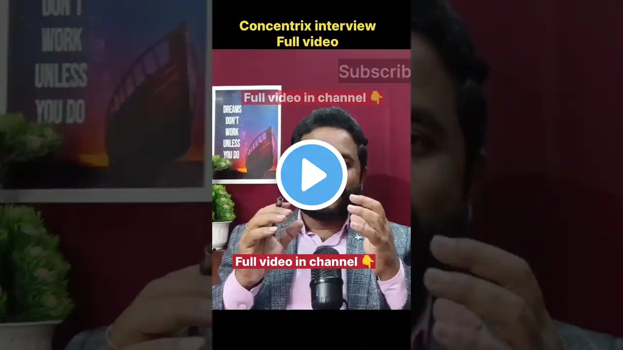 Concentrix interview 2025 full video 🔥 interview questions and answers #jobinterview