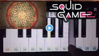 Mingle Game Song From Squid Game 2 (Piano Tutorial) | Walkband Piano | PianiVerse Music