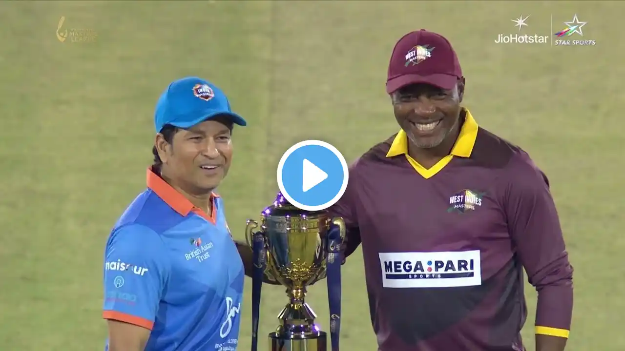 Highlights: India Masters beat West Indies Masters to win the Inaugural #InternationalMastersLeague