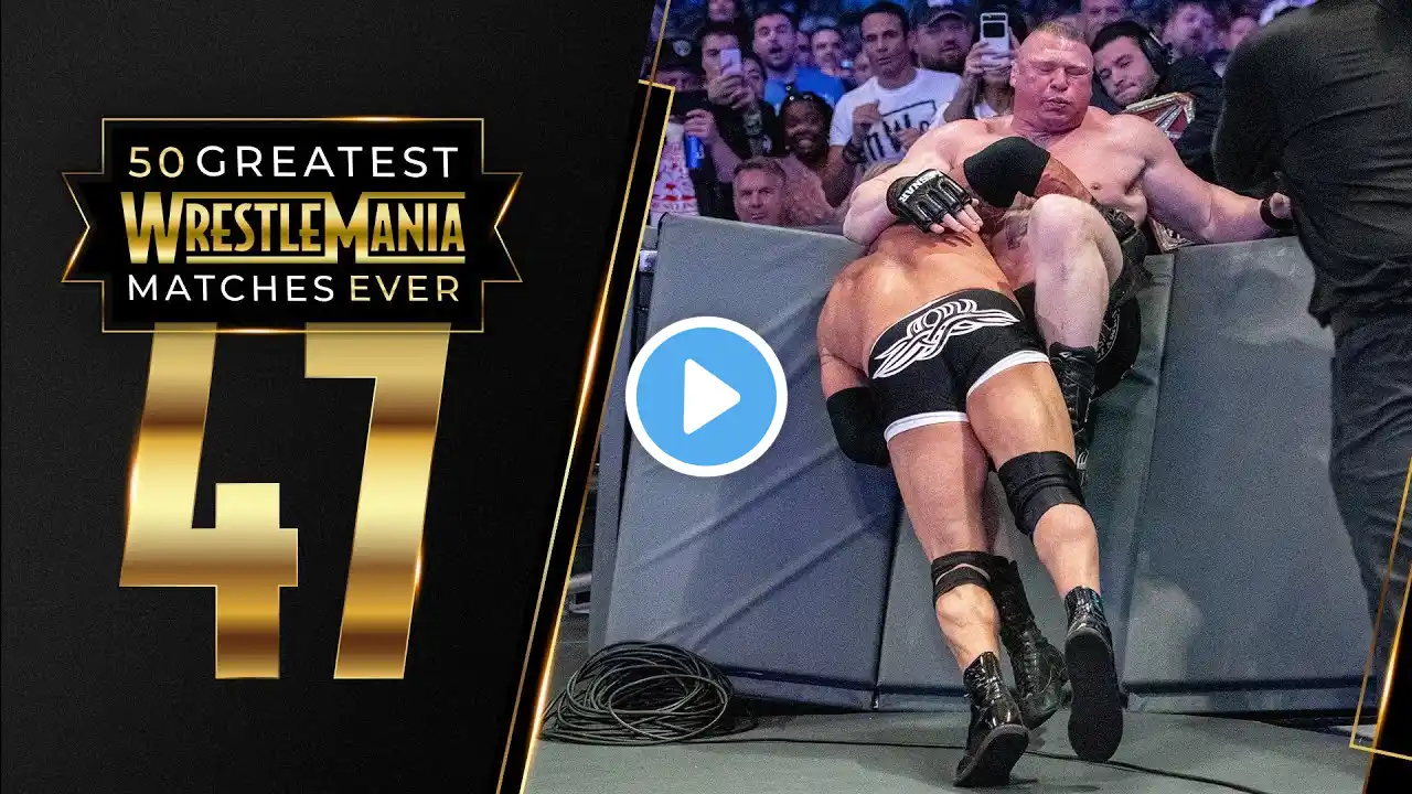 FULL MATCH: Goldberg vs. Brock Lesnar — Universal Title Match: WrestleMania 33