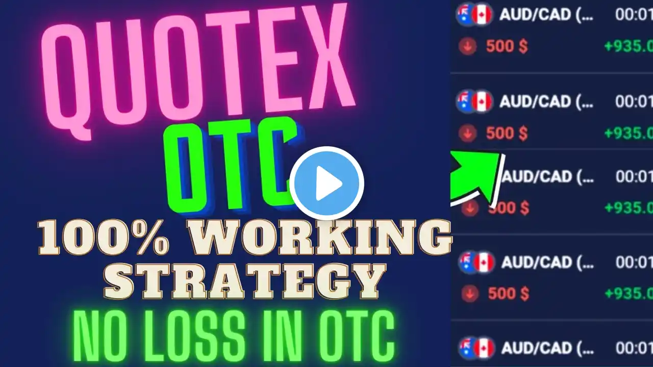 Binary Options Trading Strategy | Quotex OTC No Loss Strategy | 101% Win Every Trade #quotex #binary