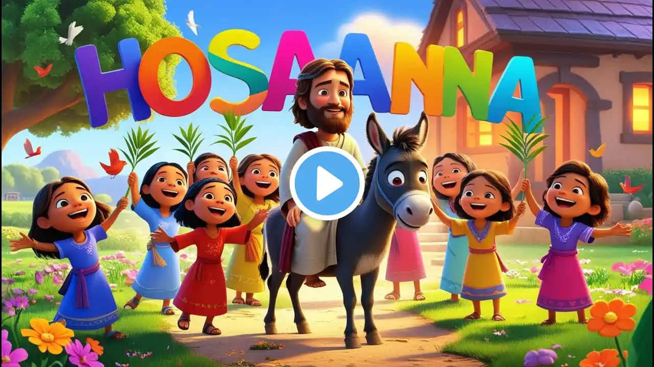 Hosanna to Jesus! Bible Songs for Kids/Lyrics Children Song