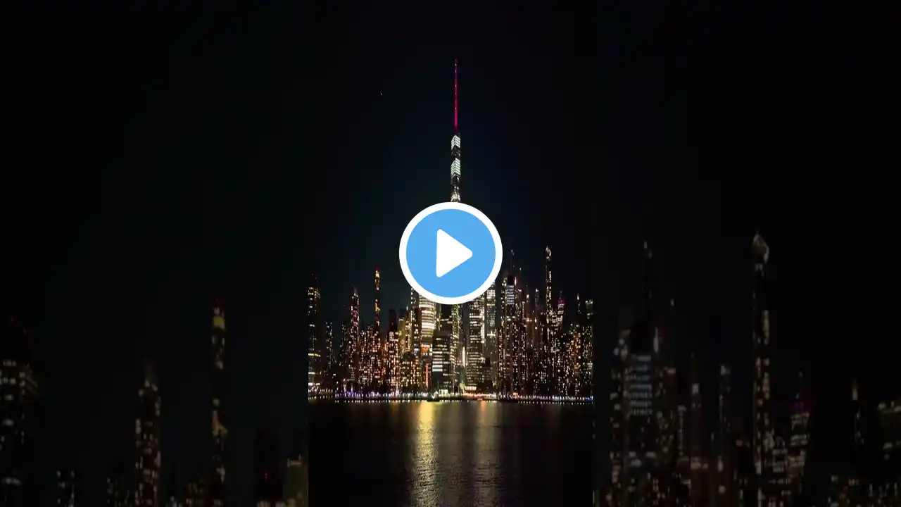 New York, USA by Drone - 4K Video Ultra HD [HDR]