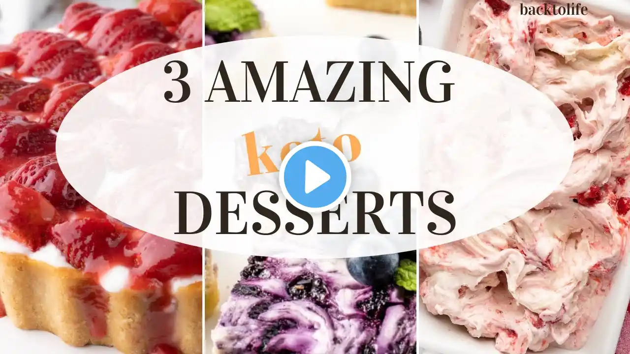 3 MUST TRY KETO APPROVED DESSERTS | 2 CHEESECAKES & 1 CHEESECAKE ICE CREAM YUMMM!!!!