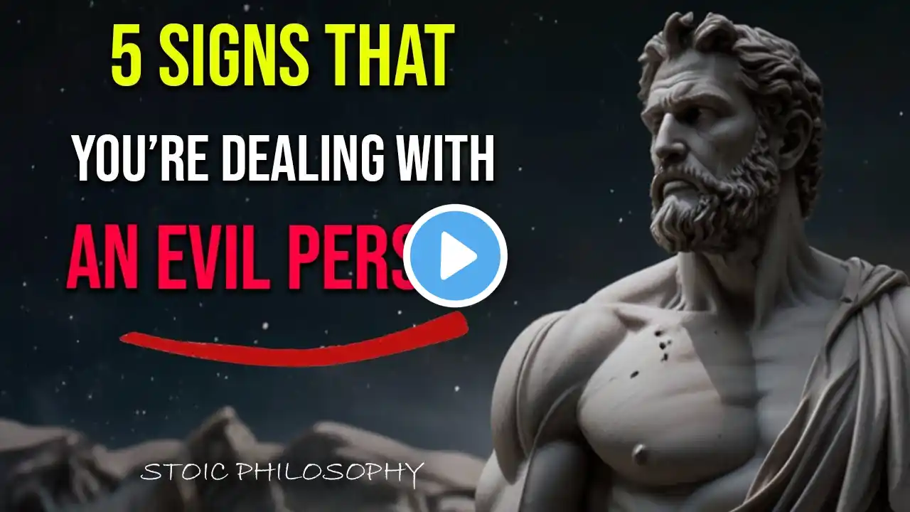 5 Warning Signs You’re Dealing with a Truly Evil Person | Stoic Philosophers