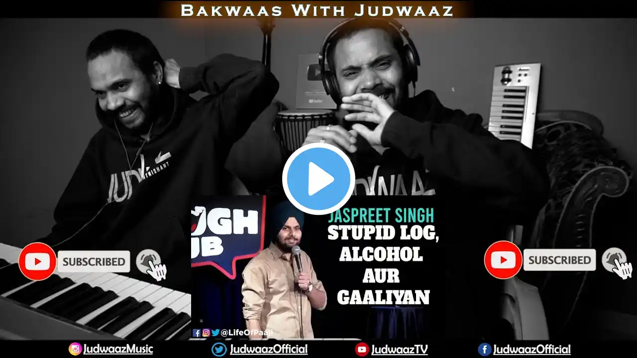 Stupid Log , Alcohol aur Gaaliyan | Jaspreet Singh Stand Up Comedy | Judwaaz