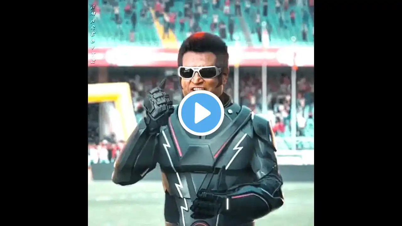 "I,LL SET ON SCREENS ON FIRE 🔥 || One Chance Song EDIT || #shorts #rajinikanth #robot #foryou