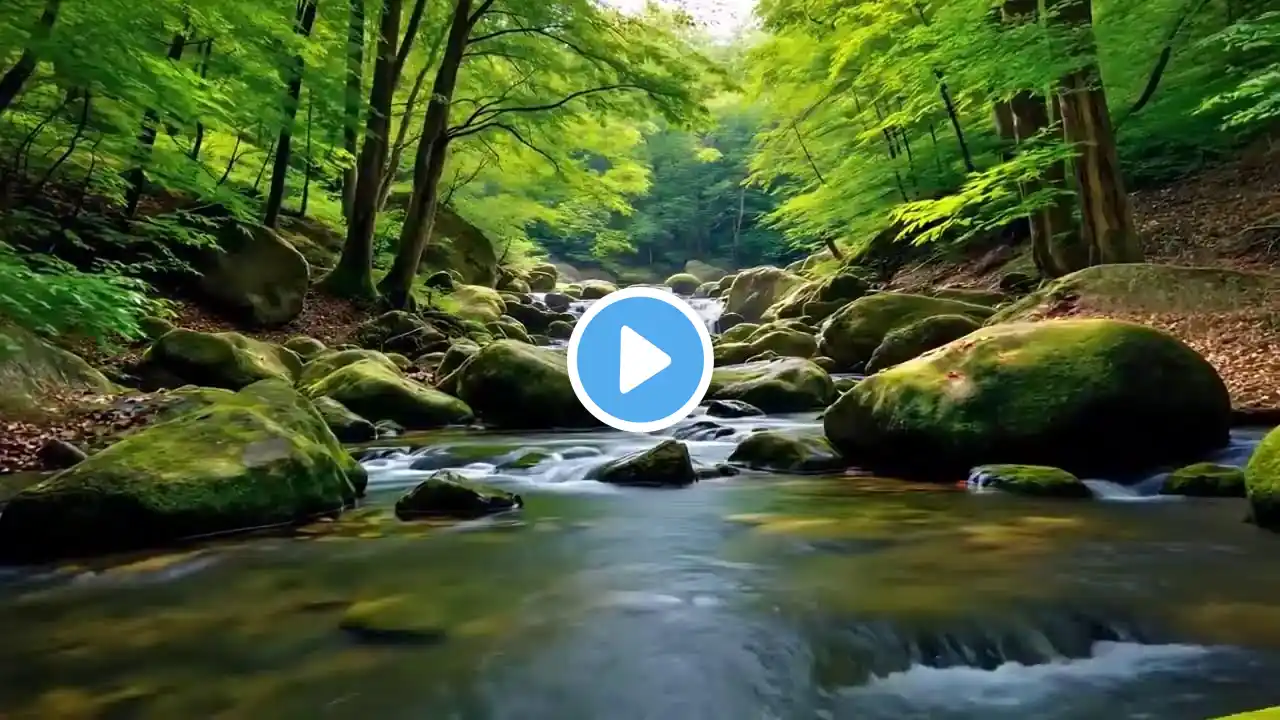 Peaceful Water Sounds for Meditation & Sleep | Relaxing Nature Ambience for Mindfulness