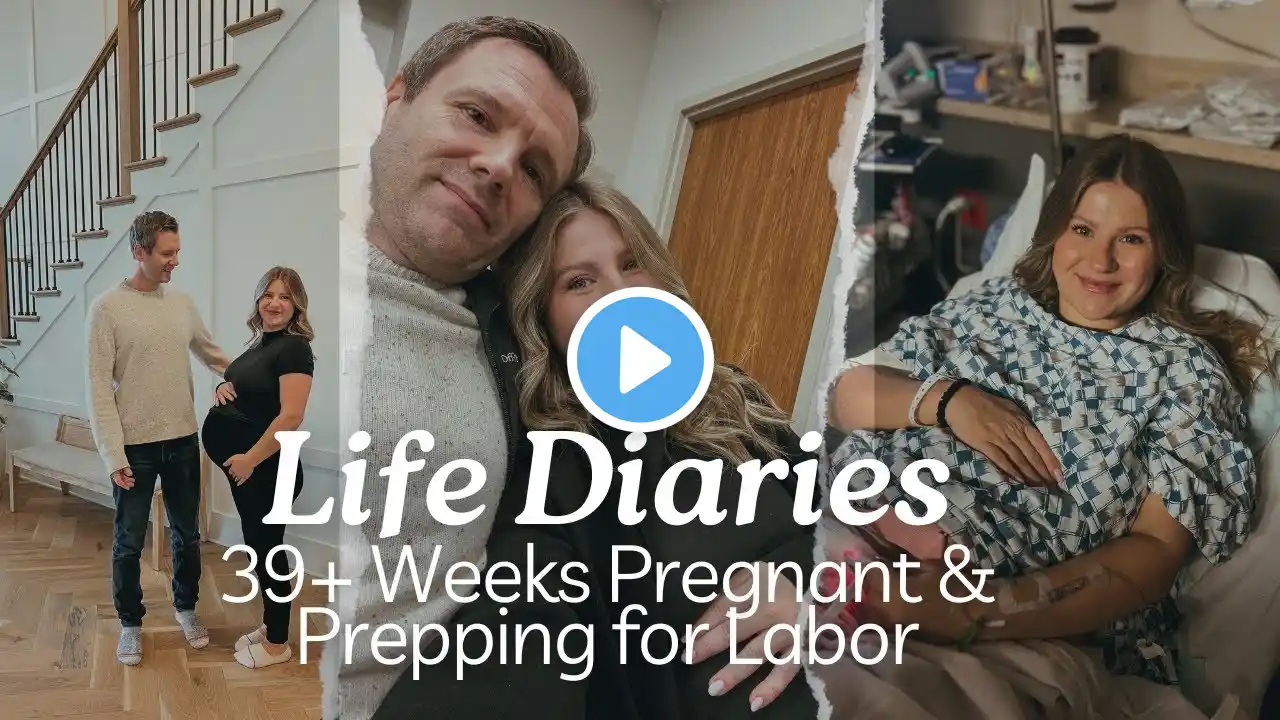 Life Diaries: 39+ Weeks Pregnant & Prepping For Labor | Milabu