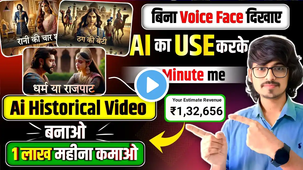 Ai History Video kaise banaye |✅Text To Video| 3d animation video kaise banaye