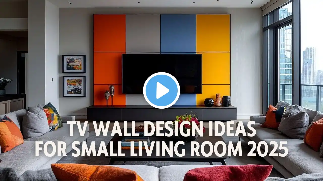 TV Wall Design Ideas for Small Living Room 2025  | TV Wall Unit Design | TV Cabinet Designs ideas