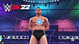 WWE 2K22 | Dominik Dijakovic vs WALTER (Universe Mode) Gameplay | PS5 60FPS