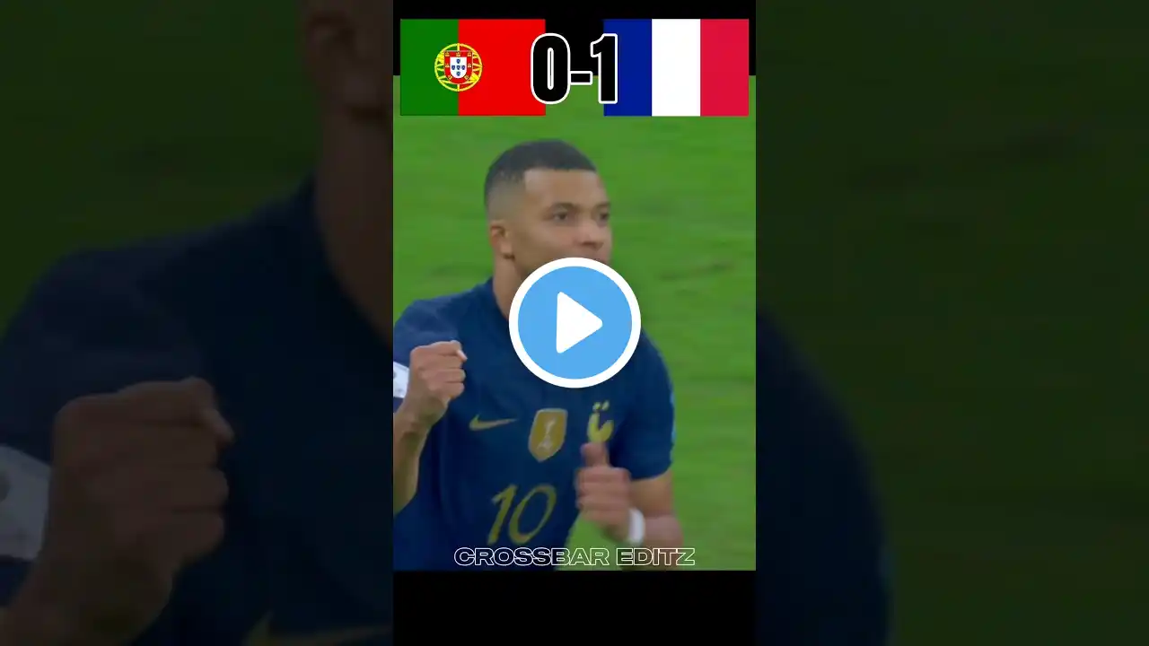 Portugal vs France FIFA World Cup Imajinary | Penalty shoot out Highlights #ronaldo vs #mbappe