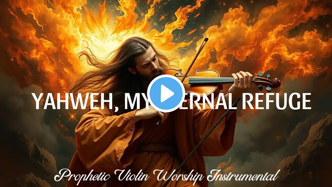 Prophetic Violin Worship Instrumental/YAHWEH, MY ETERNAL REFUGE/Background Prayer Music