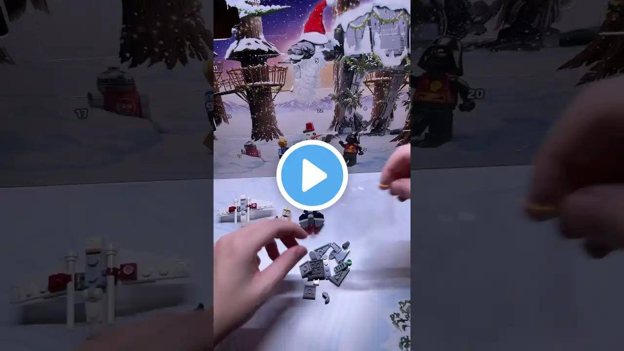 ASMR Lego Star Wars Advent Calendar Day 4. #lego #legostarwars #adventcalendar #christmas #starwars