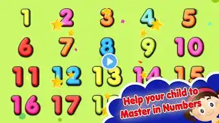 Learn Counting 1- 50| Easy Numbers Song In English For Kids - Beginners | 1-50Rhyme | 50 M Views