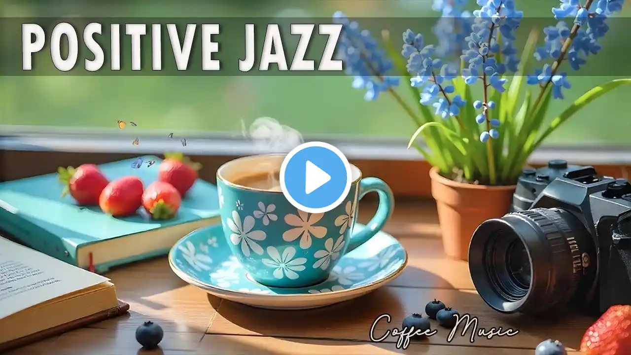 Positive Jazz - Relaxing Sweet Piano Jazz Music & March Bossa Nova for study, work, focus