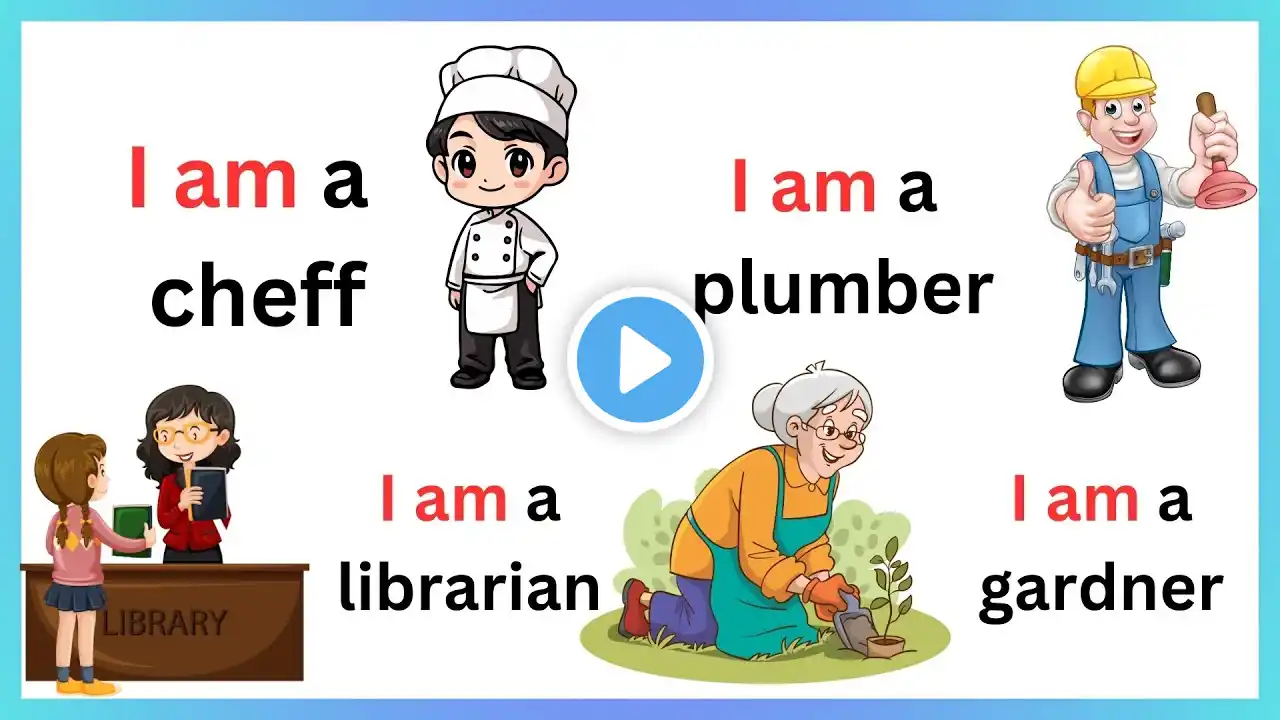 Speak English With Kids | Learn various occupations in English | Daily Use English Sentences