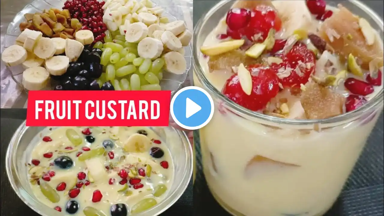 Fruit custard recipe/Instant Dessert/ आसान तरीका फ्रूट कस्टर्ड बनाने का /fruit custard recipe