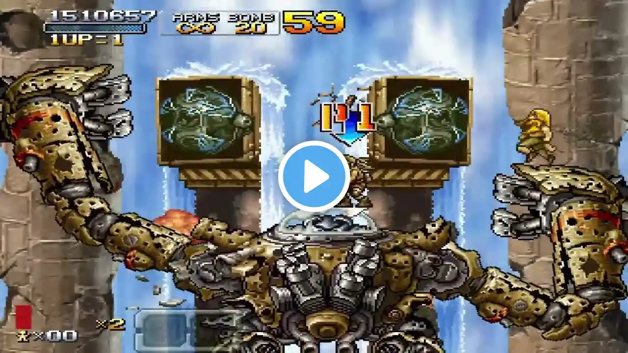 Mission 4 Showdown: Metal Slug XX's Most Explosive Battle Yet!