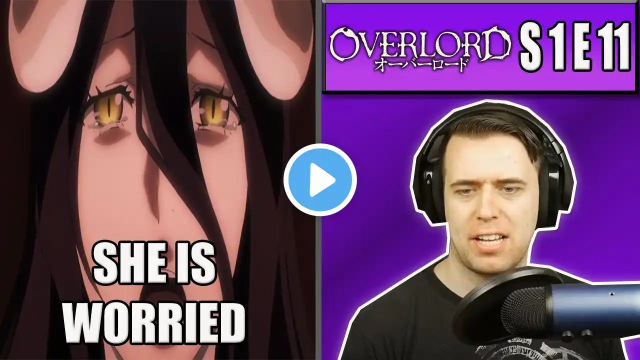 ALBEDO CARES ABOUT AINZ - Overlord Season 1 Episode 11 - Rich Reaction