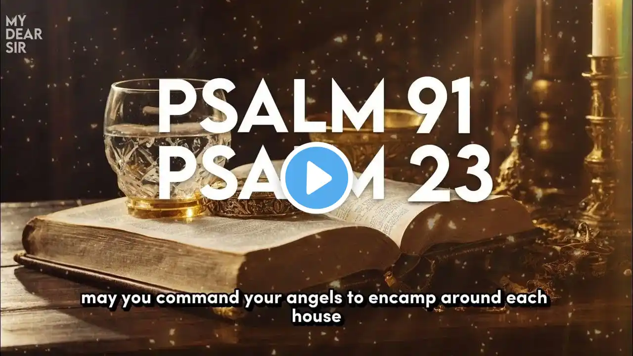 AUGUST 08 PRAYER: PSALM 23 And PSALM 91// THE TWO MOST POWERFUL PRAYERS IN THE BIBLE