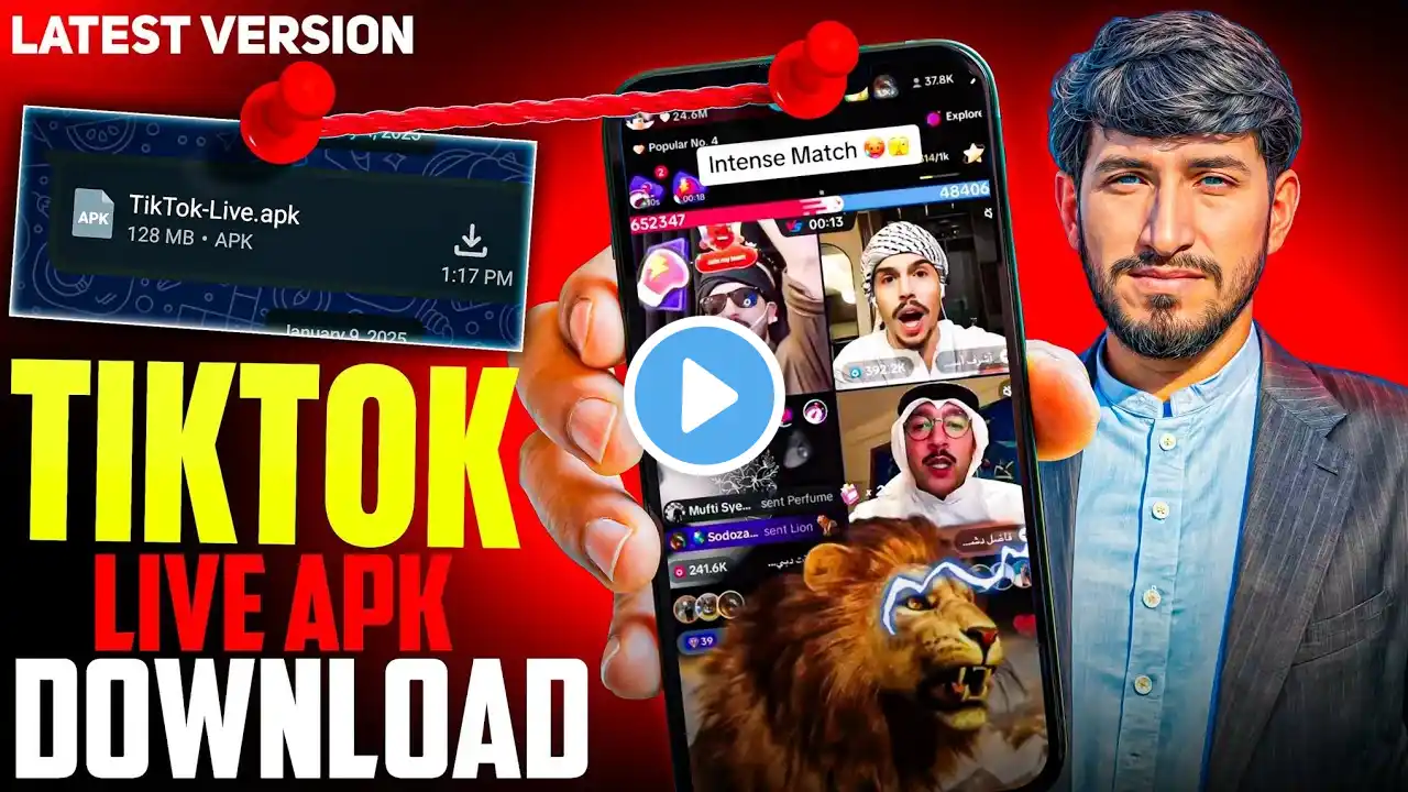 How to download tiktok live in (PAKISTAN) π¨