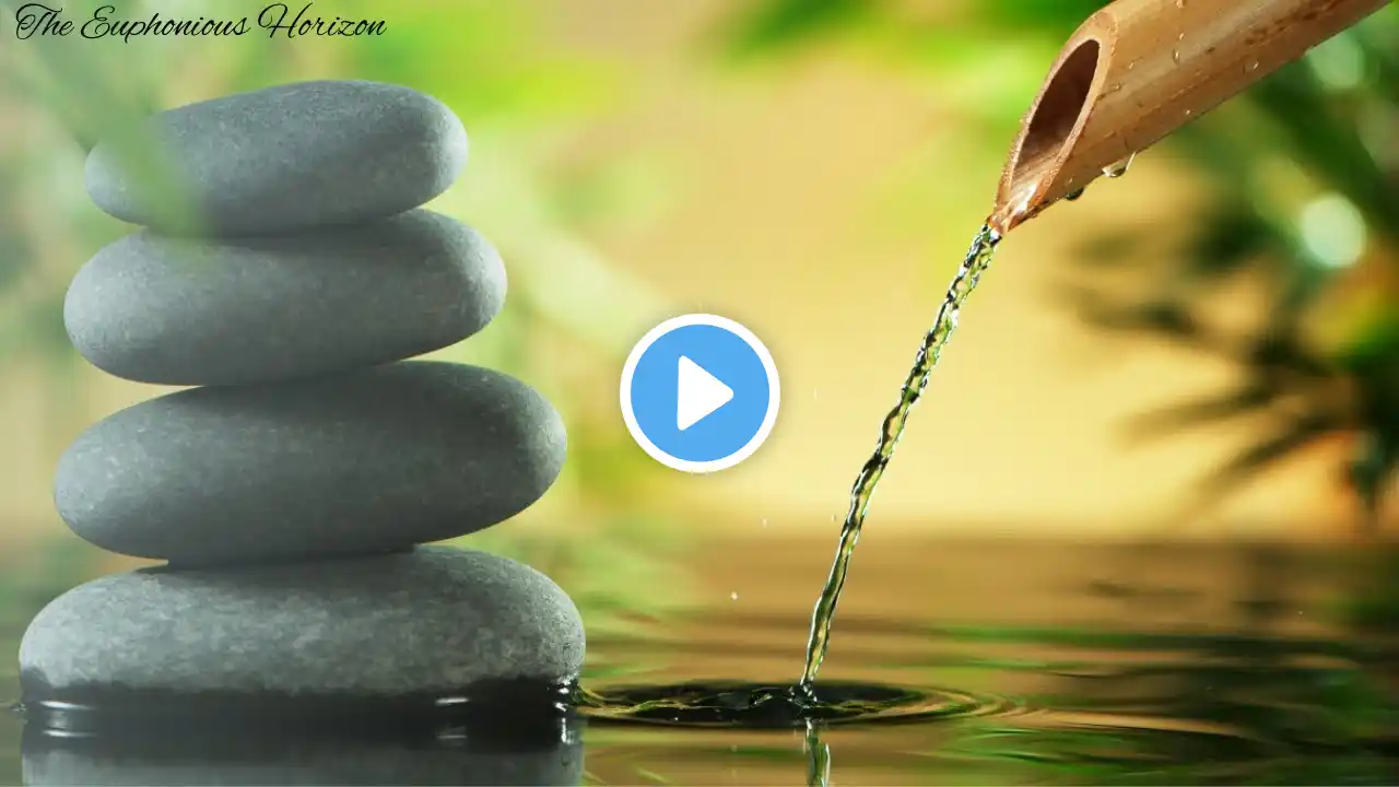 Relaxing Music with Water Sound Music ~ Peaceful Meditation Music, Stress Relief, Spa, Yoga Music