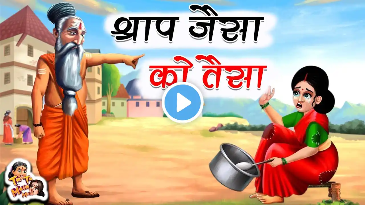 श्राप : जैसे को तैसा | Shraap : Jaise Ko Taisa | Hindi Kahani | Hindi Moral Story | Bedtime Story