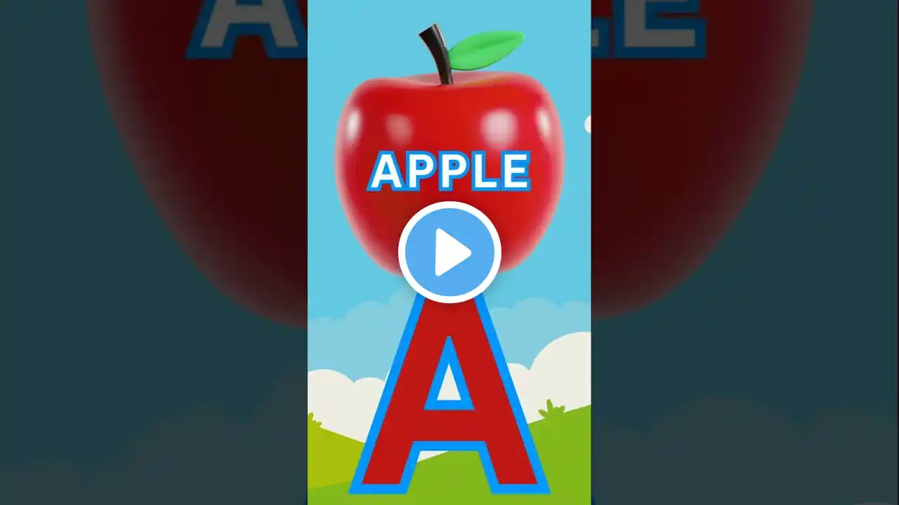 ABC Phonics Song / A For Red Apple🍎, Green Apple🍏, Yellow Apple