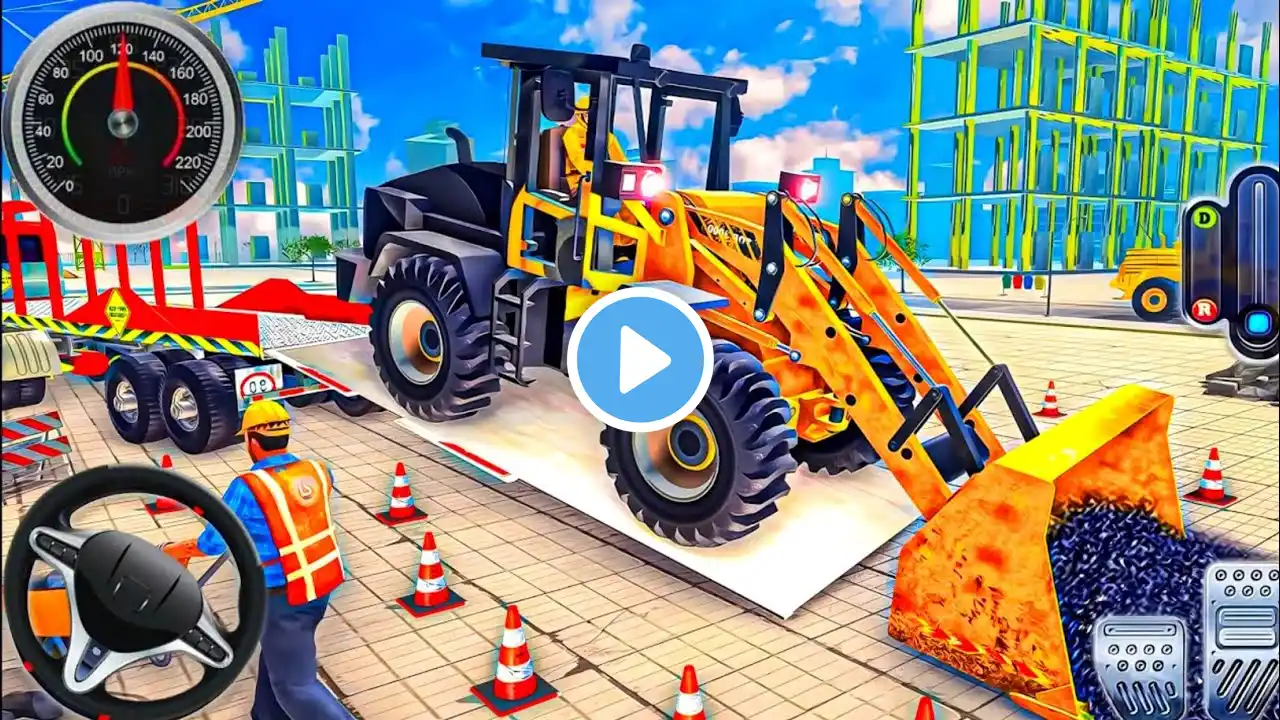 City Road Construction Games - City Construction Simulator - Android Gameplay