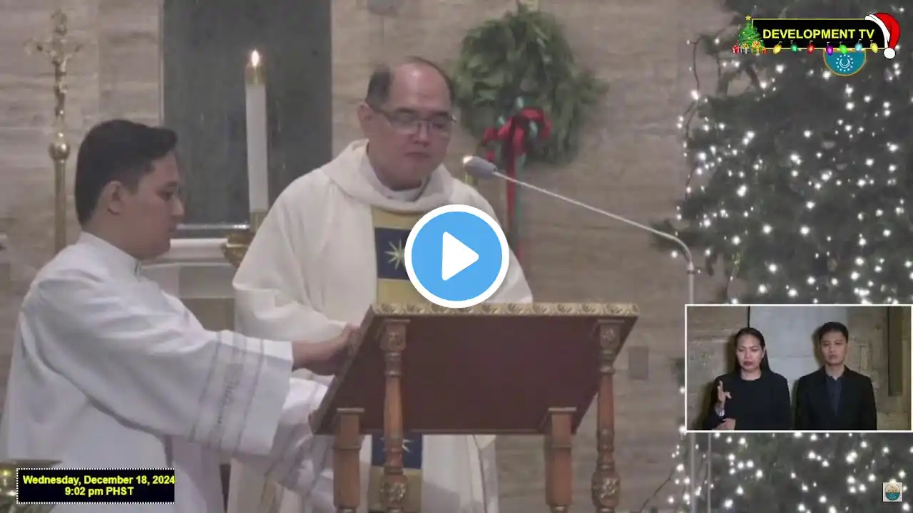 SIMBANG GABI - THE MANILA CATHEDRAL (8:00 PM)