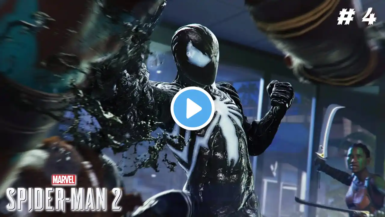 SPIDER MAN MENJADI AROGAN KARENA VENOM !! PART 4 GAMEPLAY SPIDERMAN 2