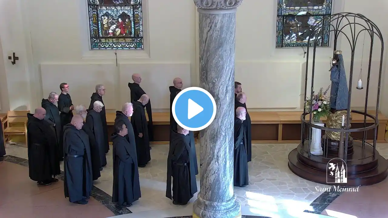 Vespers live at Saint Meinrad